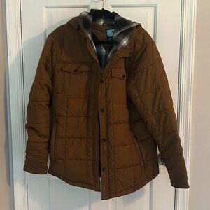 Iceburg Outerwear Brown Puffer Jacket